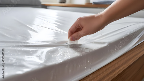 waterproof mattress protector photo