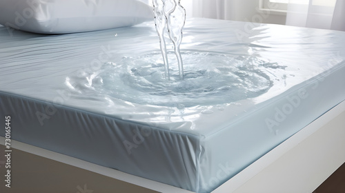 waterproof mattress protector  photo