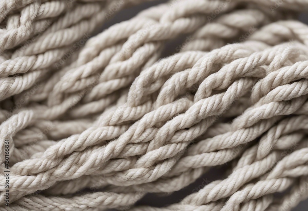 String rope isolated on white background texture top view String rope isolated on white background texture top view