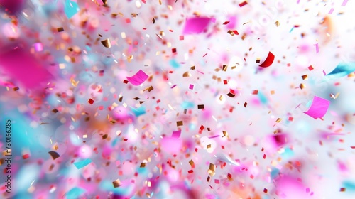 Colorful confetti adorns a bright background, evoking a sense of celebration and joy