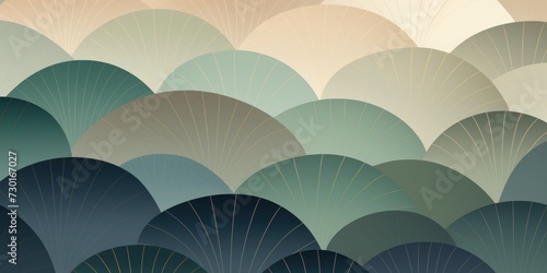 olive, darkslateblue, seashell gradient soft pastel line pattern vector illustration photo