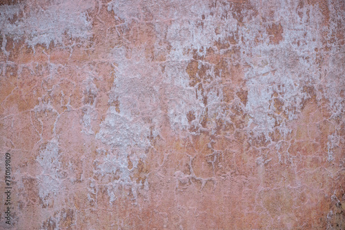 Wallpaper Mural Subtle Erosion: The Worn Surface of a Pink Wall Torontodigital.ca