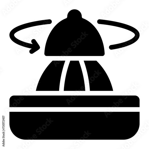 squeeze glyph icon