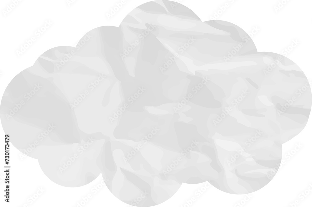 cloud paper art, wrinkled grunge weather. cloud paper art, wrinkled grunge weather.