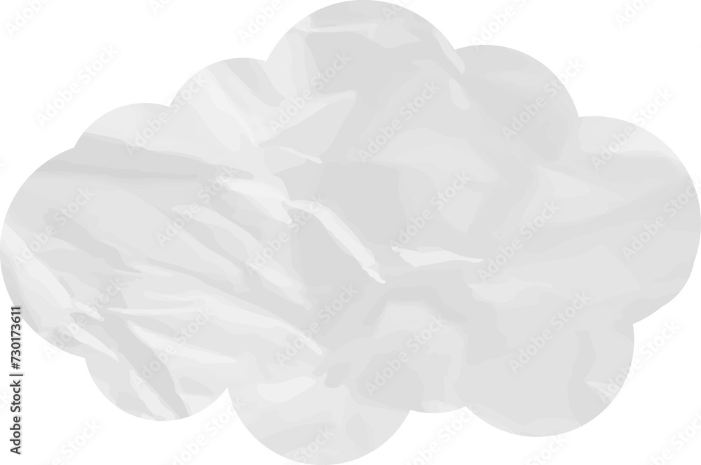 cloud paper art, wrinkled grunge weather. cloud paper art, wrinkled grunge weather.
