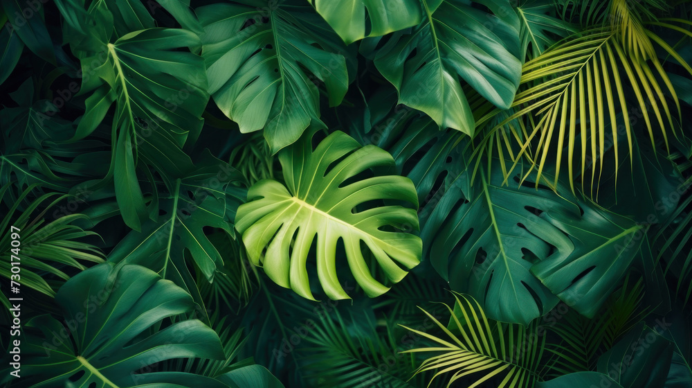 Nature leaves, green tropical forest, background concept. Nature leaves, green tropical forest, background concept.