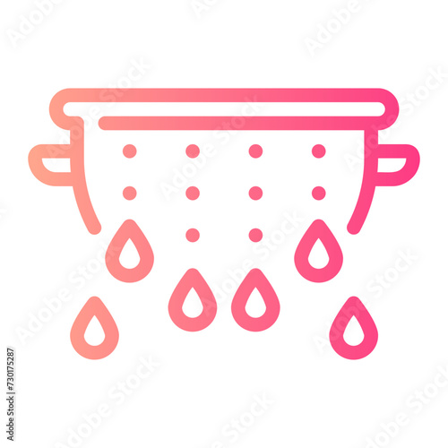 strain gradient icon