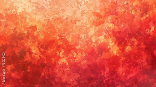 Impressionist Illumination: A Digitally Enhanced Display of Red and Orange Pastels