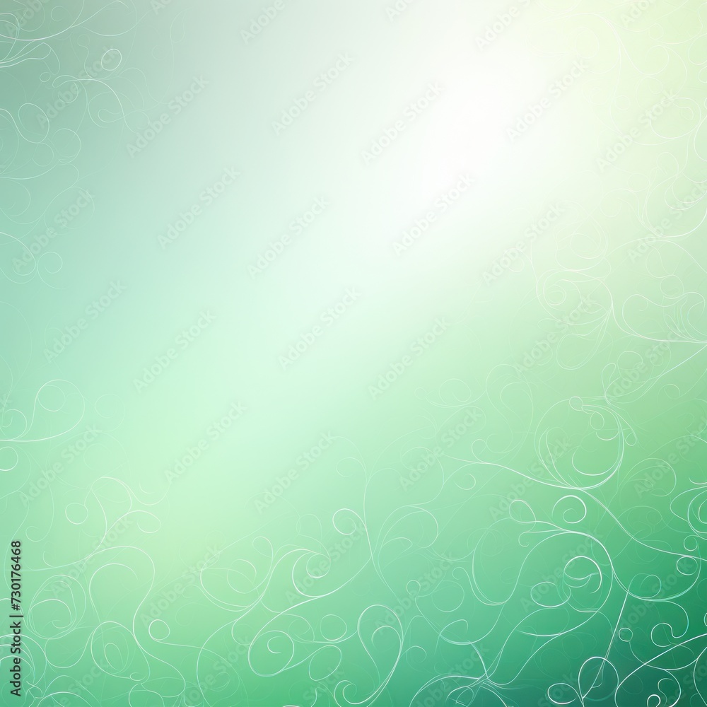 palegreen soft pastel gradient modern background with a thin barely noticeable floral ornament