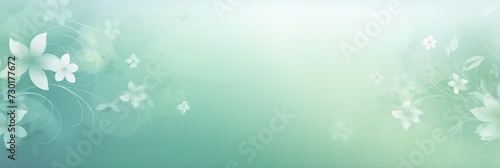 palegreen soft pastel gradient modern background with a thin barely noticeable floral ornament