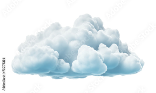 Cloud Isolated on Transparent Background © RenZen