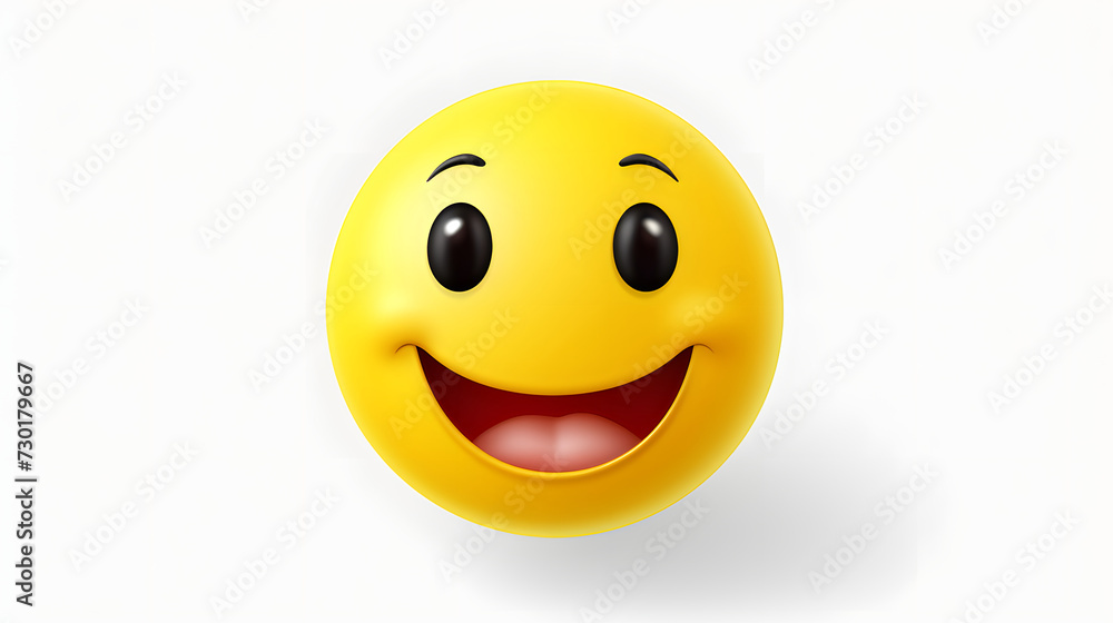 Fototapeta premium happy face emoji