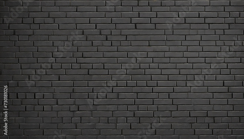 black brick wall  dark background for design