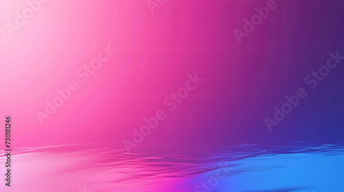 Gradient background from neon pink to electric blue