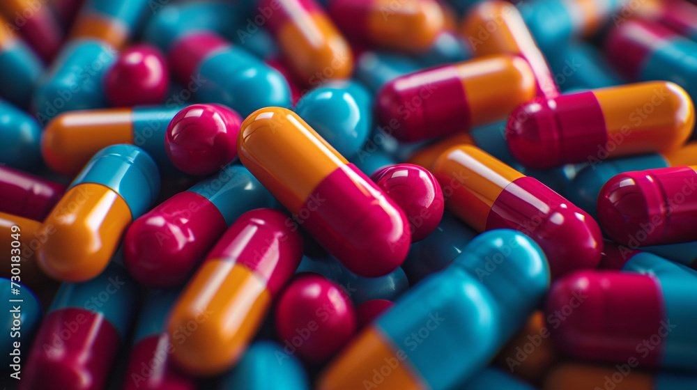 Pile of capsule medcine background concept. Close up image. Pile of capsule medcine background concept. Close up image.