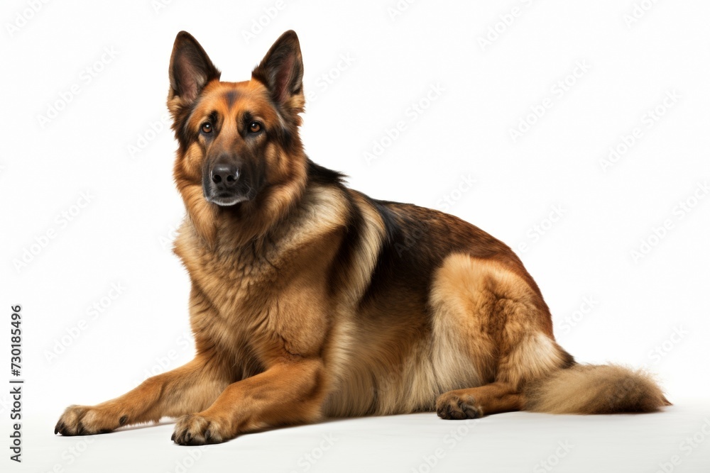 German shepherd dog clipart