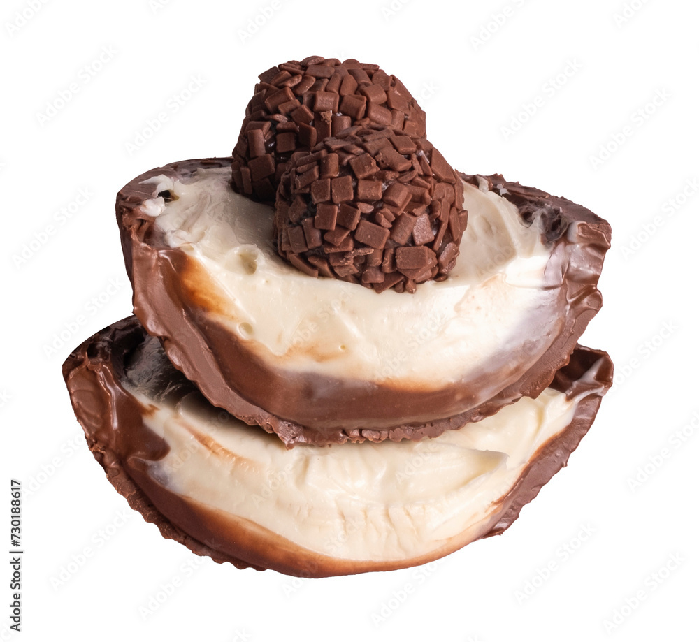 Brazilian gourmet easter egg concept Brazilian gourmet easter egg concept