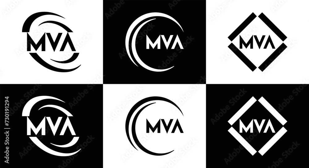 MVA logo. MVA set , M V A design. White MVA letter. MVA, M V A letter logo design. Initial letter MVA letter logo set, linked circle uppercase monogram logo. M V A letter logo vector design.
MVA logo. MVA set , M V A design. White MVA letter. MVA, M V A letter logo design. Initial letter MVA letter logo set, linked circle uppercase monogram logo. M V A letter logo vector design.