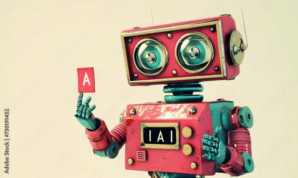 Fototapeta premium A cute robot 