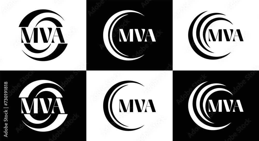 MVA logo. MVA set , M V A design. White MVA letter. MVA, M V A letter logo design. Initial letter MVA letter logo set, linked circle uppercase monogram logo. M V A letter logo vector design.
MVA logo. MVA set , M V A design. White MVA letter. MVA, M V A letter logo design. Initial letter MVA letter logo set, linked circle uppercase monogram logo. M V A letter logo vector design.