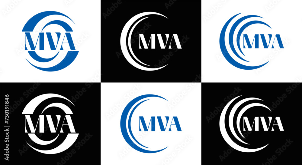 MVA logo. MVA set , M V A design. White MVA letter. MVA, M V A letter logo design. Initial letter MVA letter logo set, linked circle uppercase monogram logo. M V A letter logo vector design.
MVA logo. MVA set , M V A design. White MVA letter. MVA, M V A letter logo design. Initial letter MVA letter logo set, linked circle uppercase monogram logo. M V A letter logo vector design.