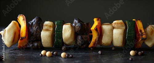 grilled eggplant and tomato