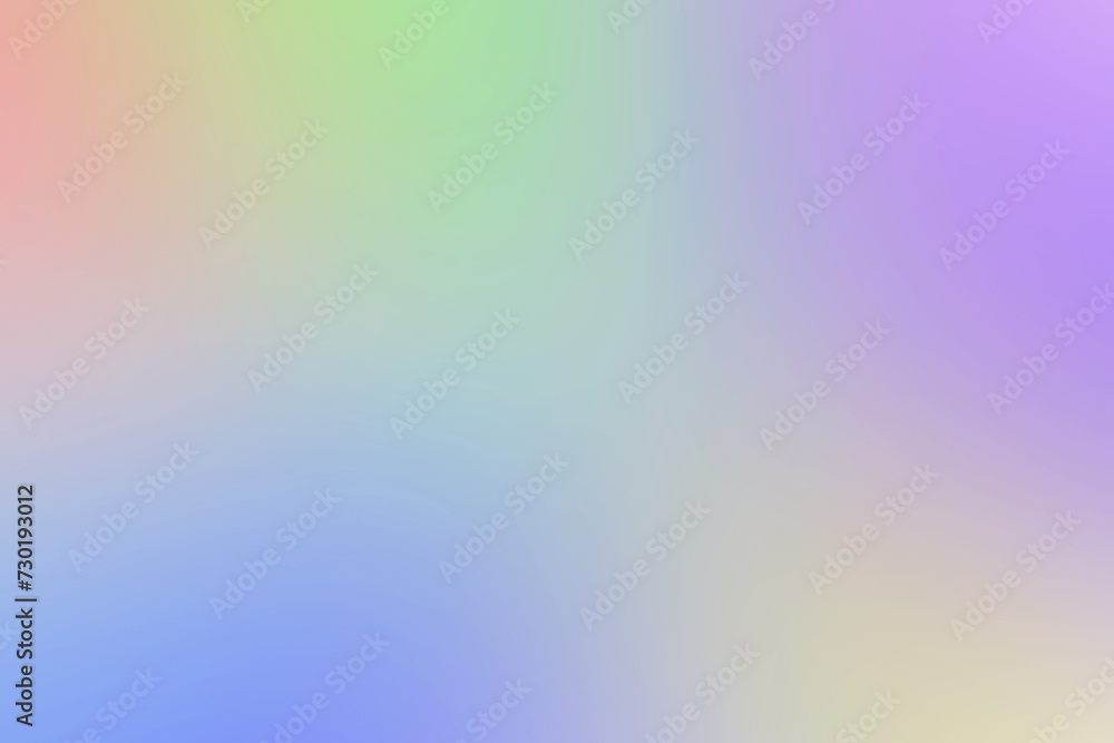Abstract  rainbow colorful pastel gradient ombre color blend background, illustration