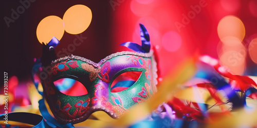 Venetian Carnival Mask For A Party