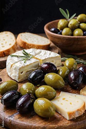 olives with brie cheese