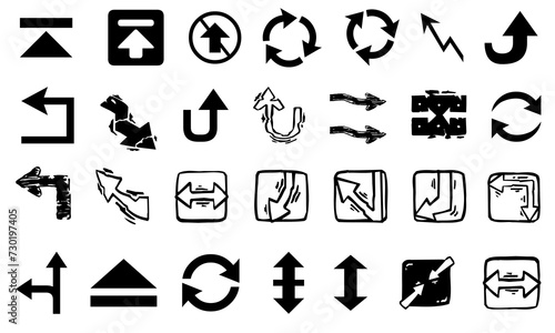 Arrow icon mega bundle