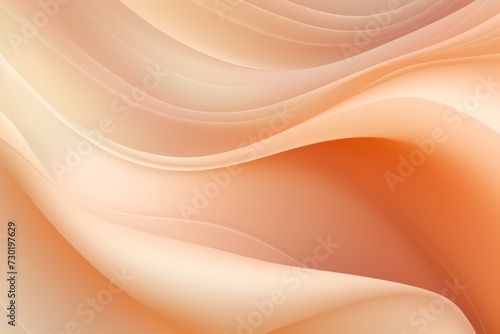 sandybrown gradient soft pastel silk wavy elegant