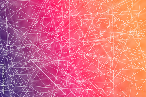 Hintergrund oder Banner mit vernetzten Punkten