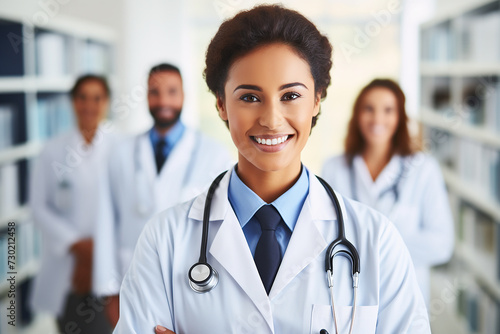 Group of Doctors in Uniform  Medicine