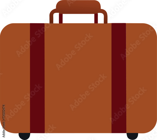 design a vintage suitcase icon for travel-themed projects, icon