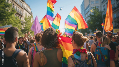 A Gay Parade in the City Center