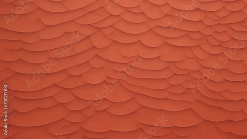 close up of red roof tiles