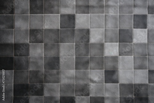 Gray square checkered carpet texture