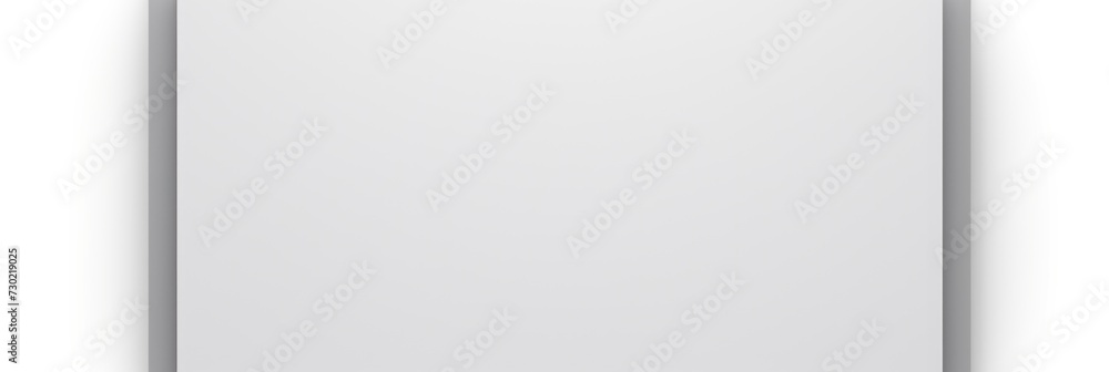 Gray square isolated on white background