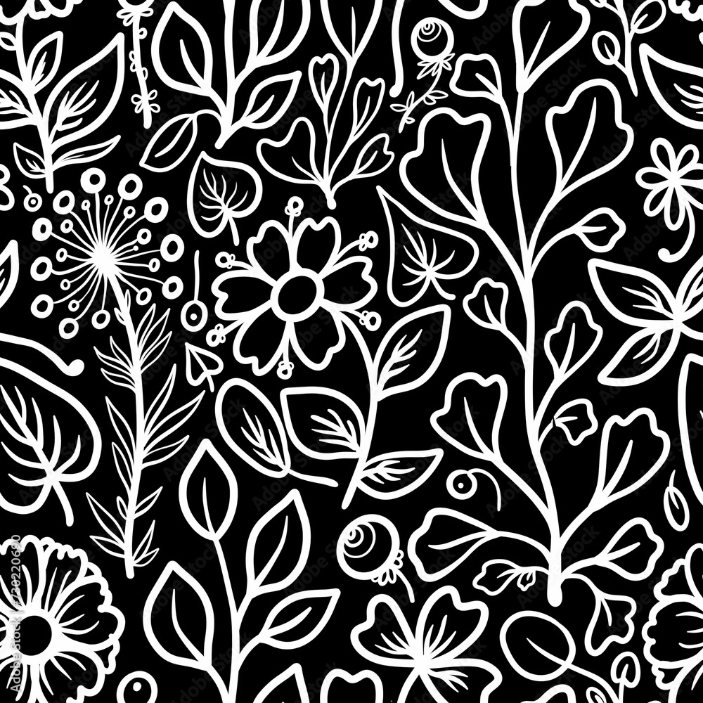 seamless floral pattern seamless floral pattern