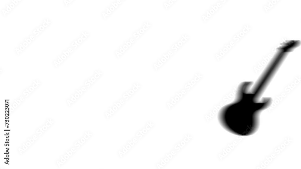 Animation set, guitar symbol. Animations: transparency, zooms, transition top to down, transition left to right, slide up to down, slide left to right Animation set, guitar symbol. Animations: transparency, zooms, transition top to down, transition left to right, slide up to down, slide left to right
