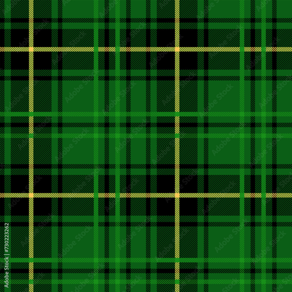 Green tartan plaid seamless pattern Green tartan plaid seamless pattern