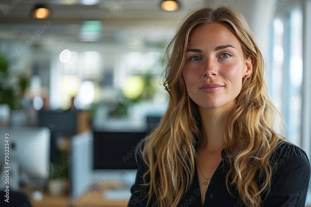 Corporate Business Photography of a Tech-savvy Business Woman at The Forefront of Digital Transformation, Generative AI Corporate Business Photography of a Tech-savvy Business Woman at The Forefront of Digital Transformation, Generative AI