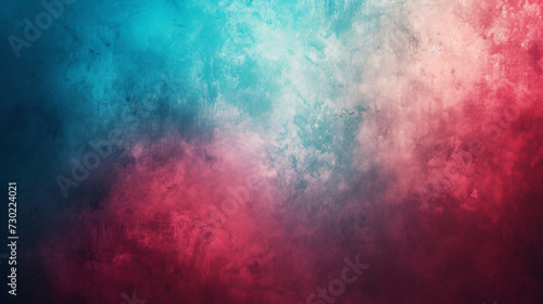 Gradient background from turquoise to crimson