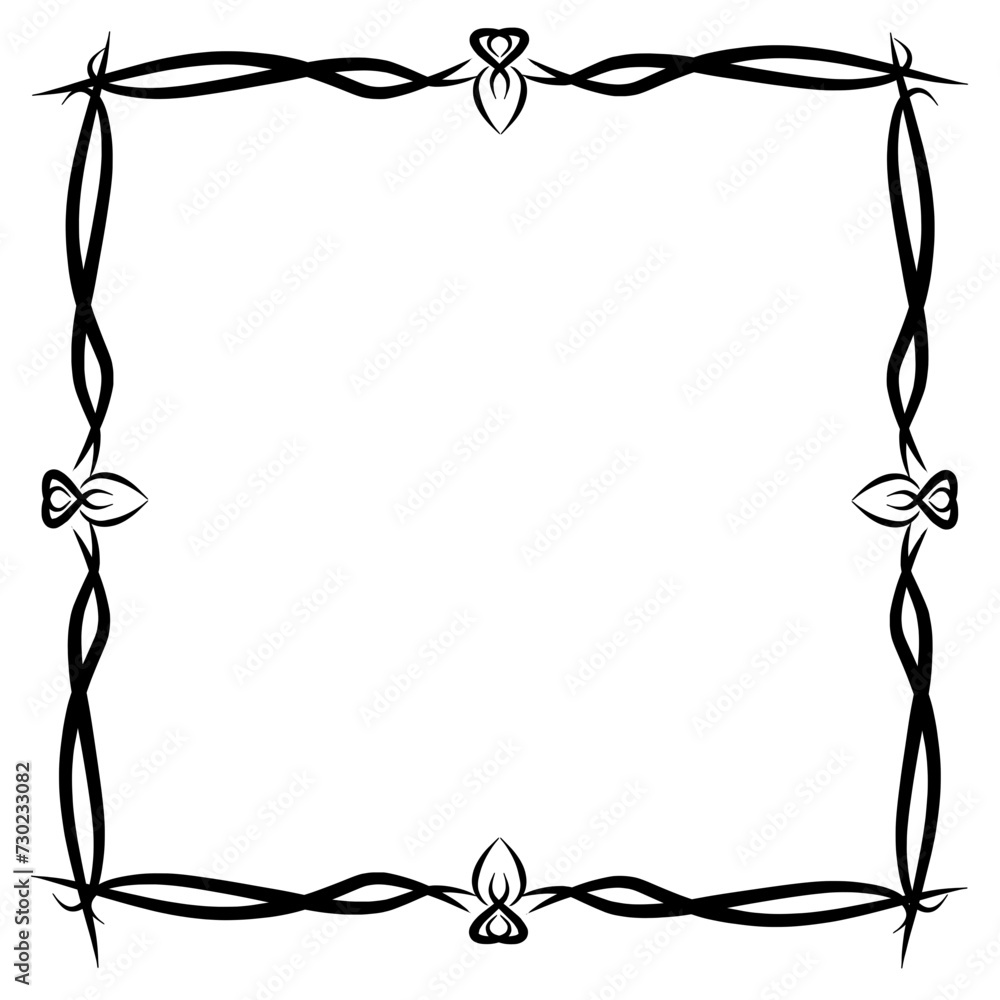 Border Frame Ornament Border Frame Ornament