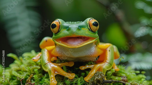  green tree frog  © Kateryna Kordubailo