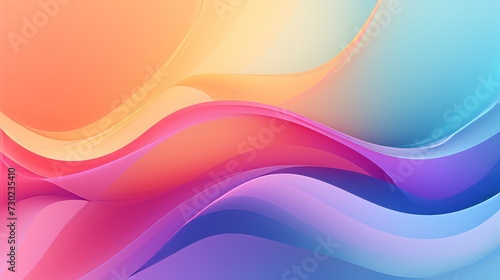 Contemporary Gradient Flow Flowing gradient for contemporary visuals