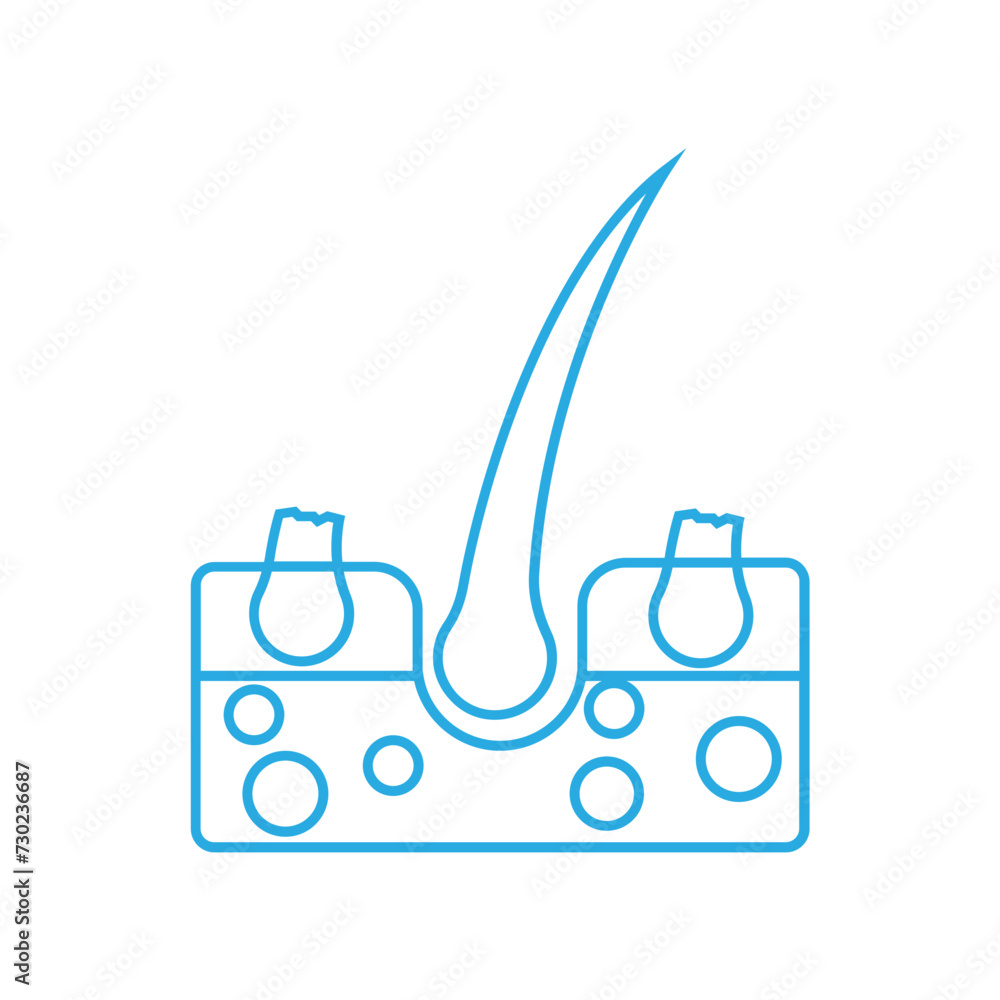 Fototapeta premium Skin care icon