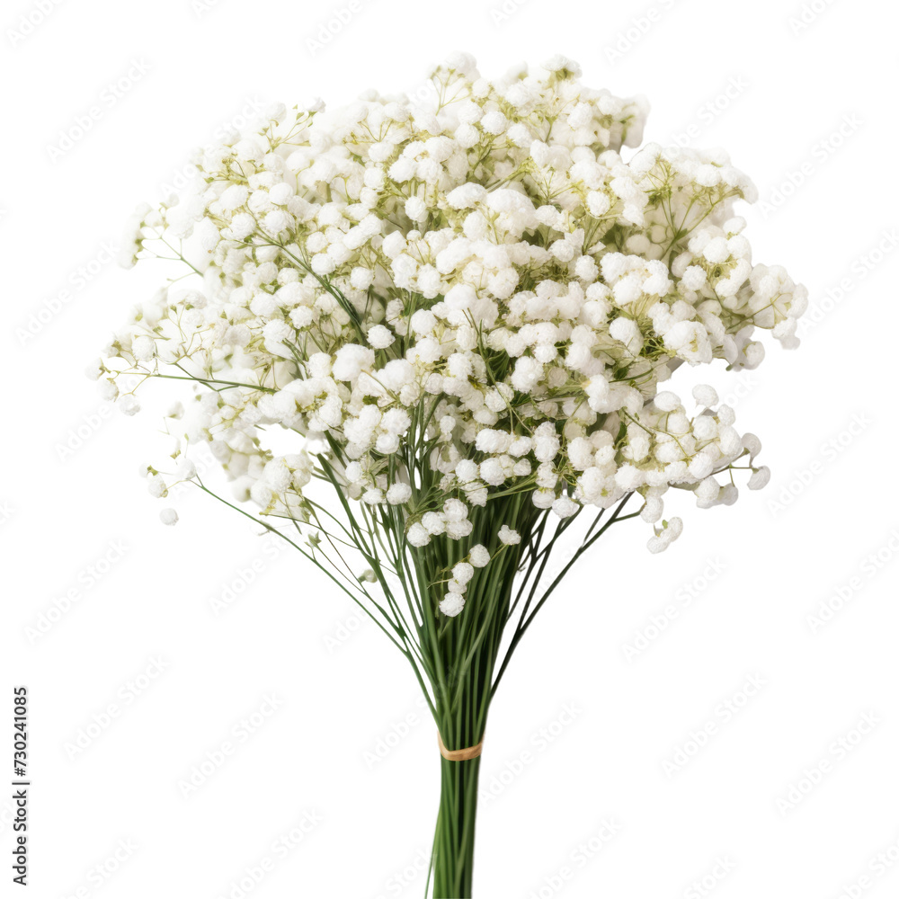 flower - bouquet. Gypsophila: Everlasting love and purity