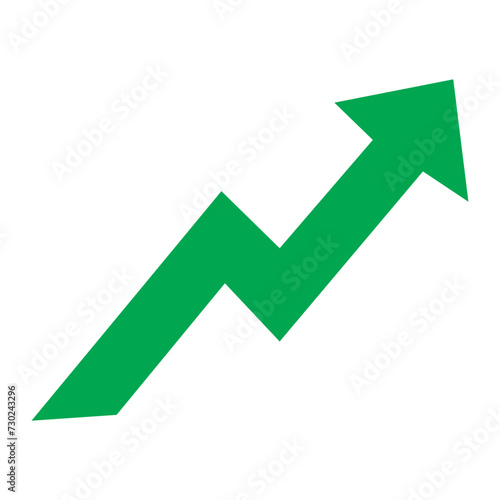 Simple up  arrows. Upward arrows in green . Used in various webs ,templeates etc. Isolated in white background in eps 10.