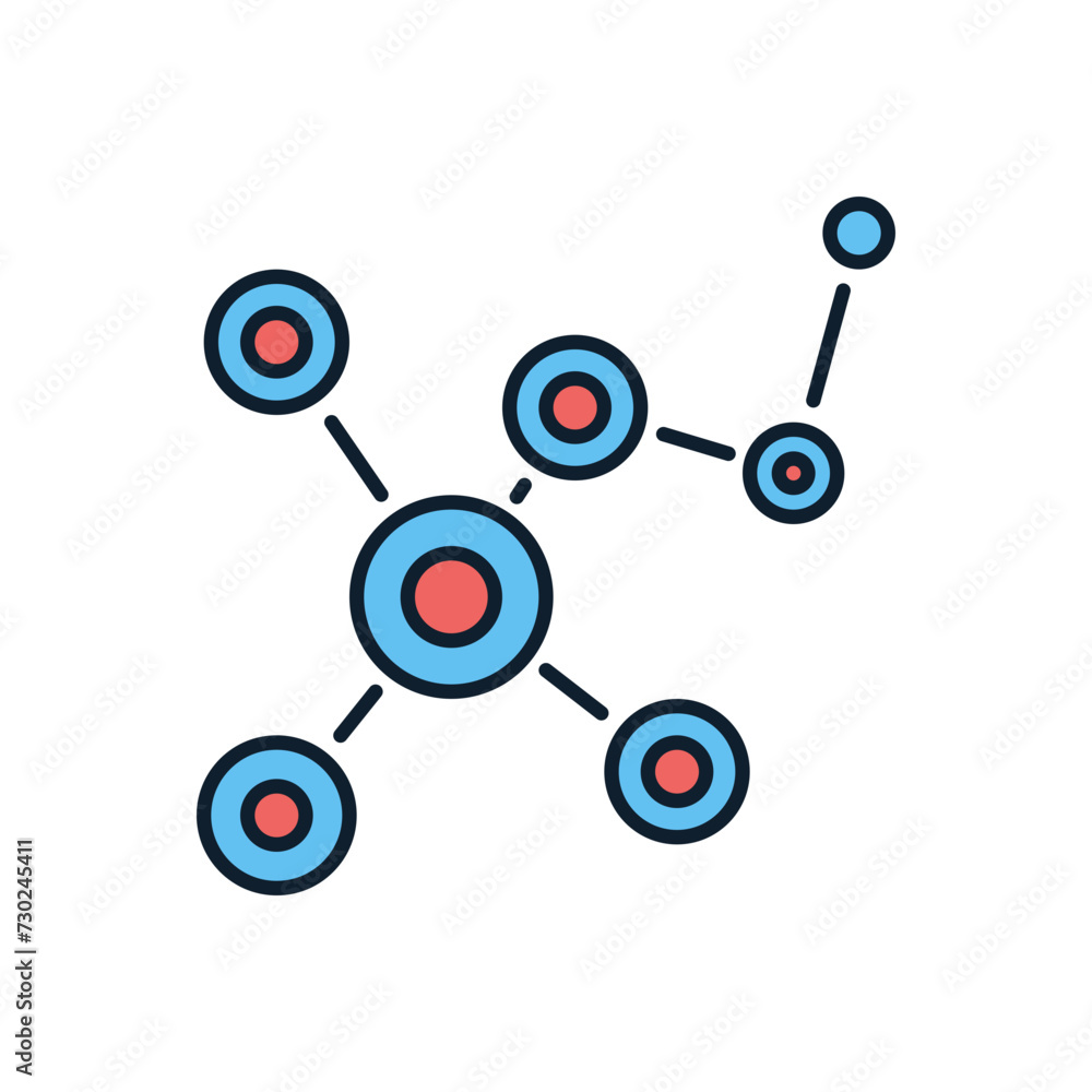 Molecule related vector icon. Molecule sign. Isolated on white background. Editable vector illustration Molecule related vector icon. Molecule sign. Isolated on white background. Editable vector illustration
